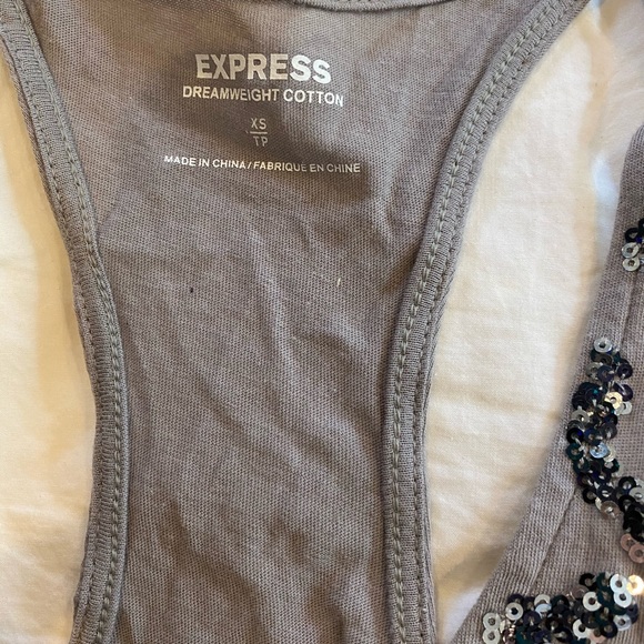 Express tank top with sequin Leopard print - Picture 3 of 3